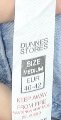 Dunnes Stores Women’s Blue Lyocell Denim Button-Up Shirt M