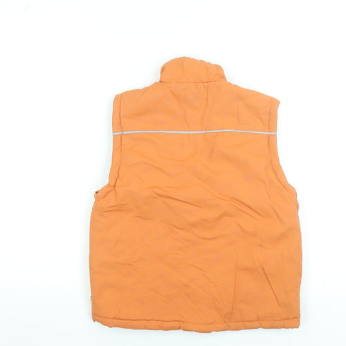Motion Wear Boys Orange 9 Years Padded Bodywarmer Waistcoat