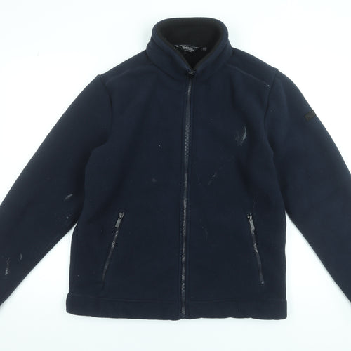 Regatta Men’s Blue Full Zip Fleece Jacket Size M Outdoor Walking