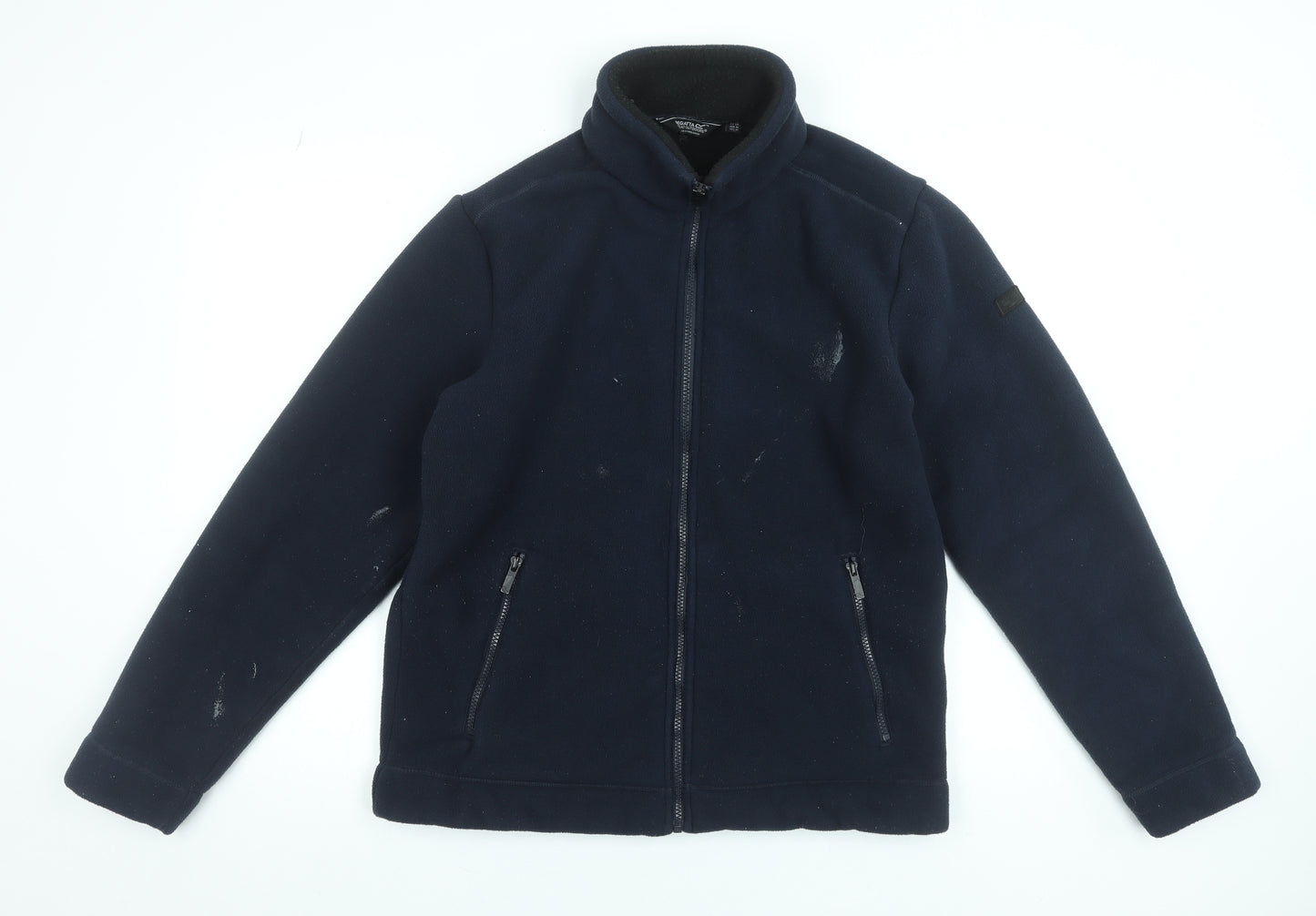 Regatta Men’s Blue Full Zip Fleece Jacket Size M Outdoor Walking