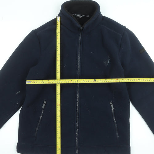 Regatta Men’s Blue Full Zip Fleece Jacket Size M Outdoor Walking