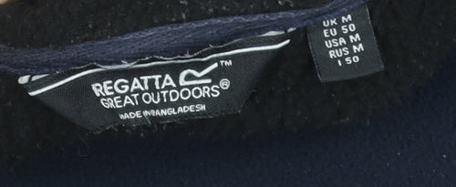Regatta Men’s Blue Full Zip Fleece Jacket Size M Outdoor Walking