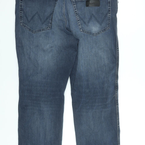 Wrangler Men's Blue Texas Straight Fit Jeans W38 L30 Denim