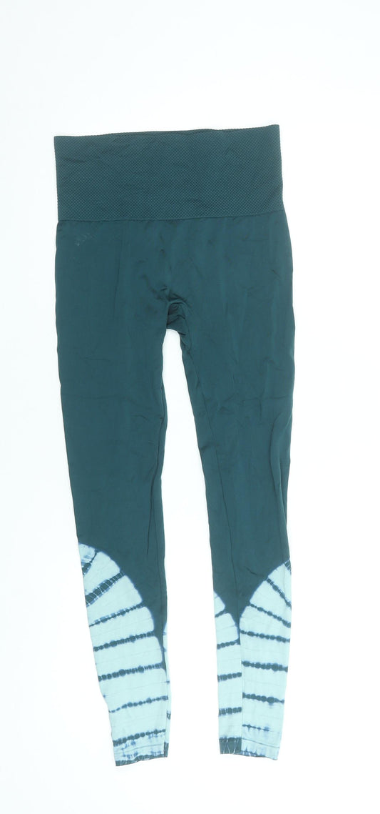 Dunnes Stores Women’s Green Tie Dye Yoga Leggings Size S