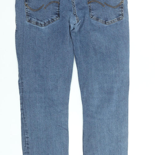 Jack & Jones Men's Blue Skinny Denim Jeans 36W 32L Slim Fit