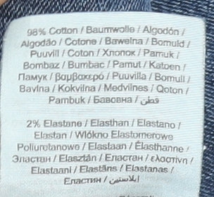 Jack & Jones Men's Blue Skinny Denim Jeans 36W 32L Slim Fit