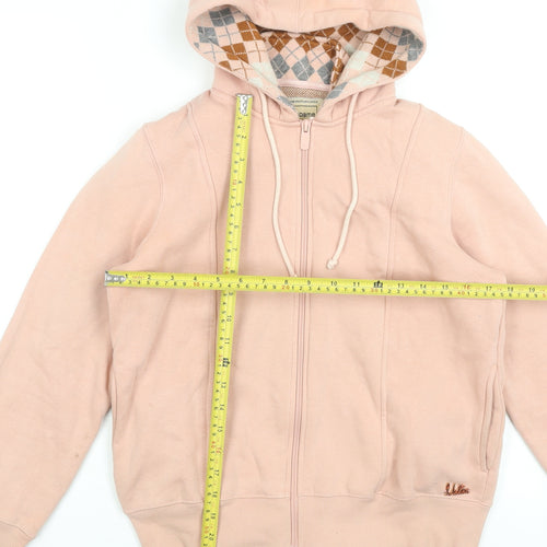 Madame Women Pink Full Zip Hoodie Medium Super Premium Fleece