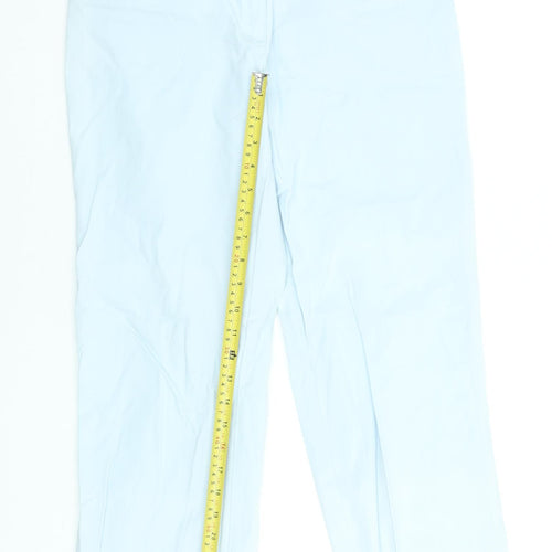 Lady Augusta Women's Blue Straight Stretch Jeans Size 14