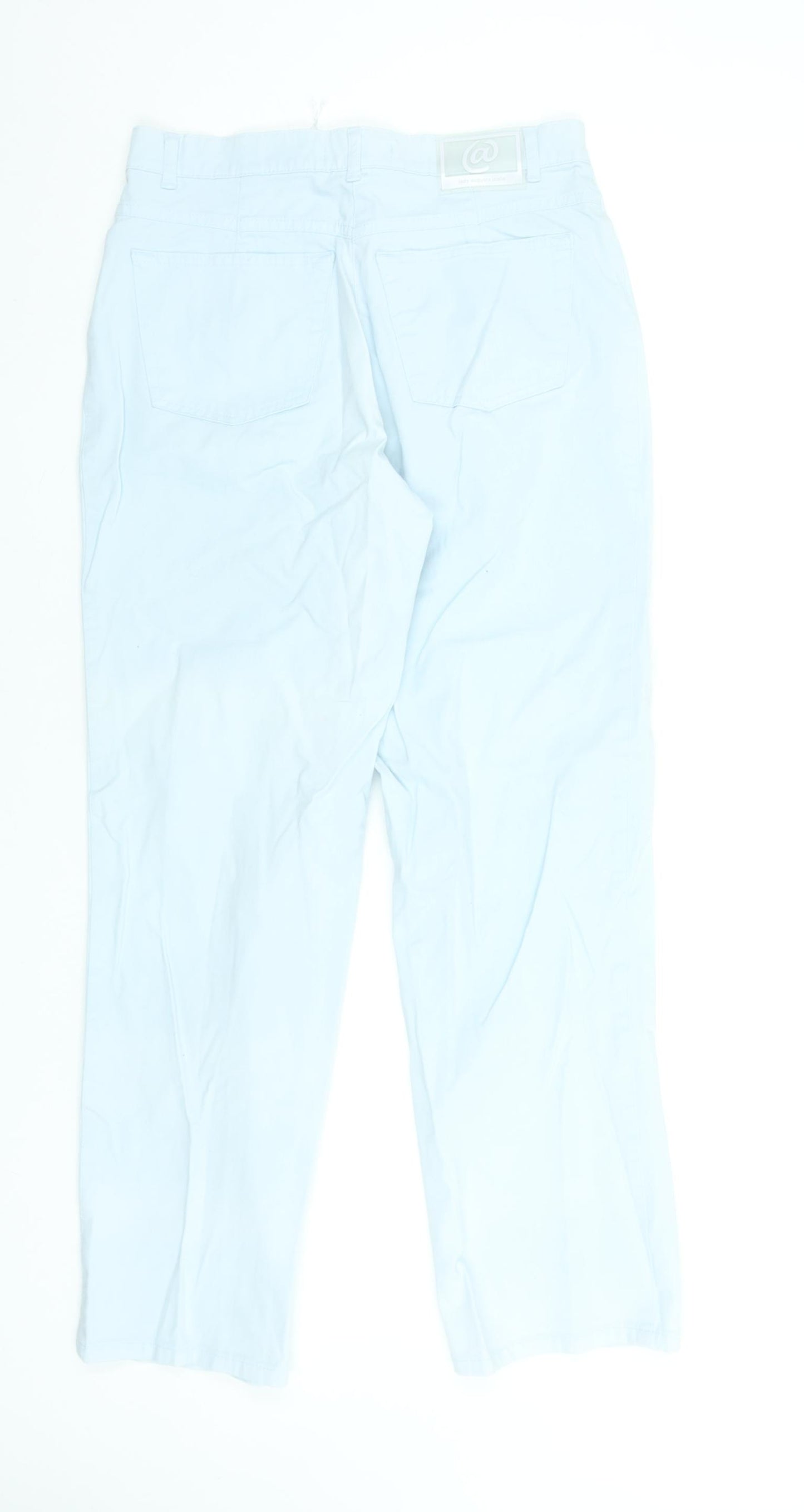 Lady Augusta Women's Blue Straight Stretch Jeans Size 14