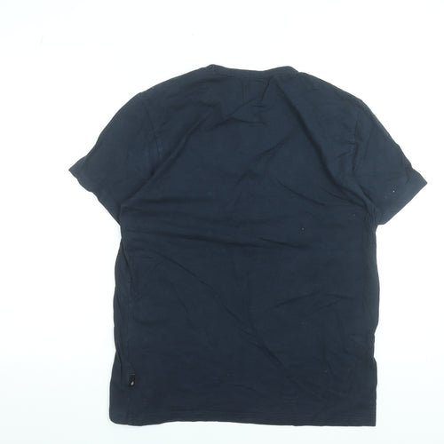 Burton Menswear London Men's Blue Tropical Pocket T-Shirt M