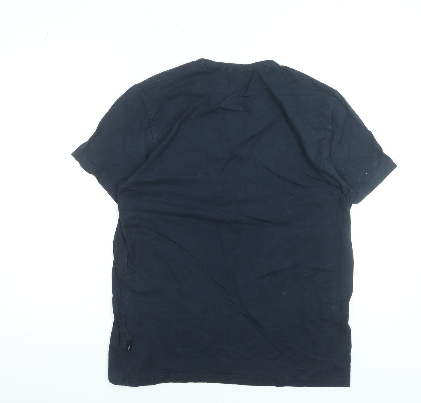 Burton Menswear London Men's Blue Tropical Pocket T-Shirt M