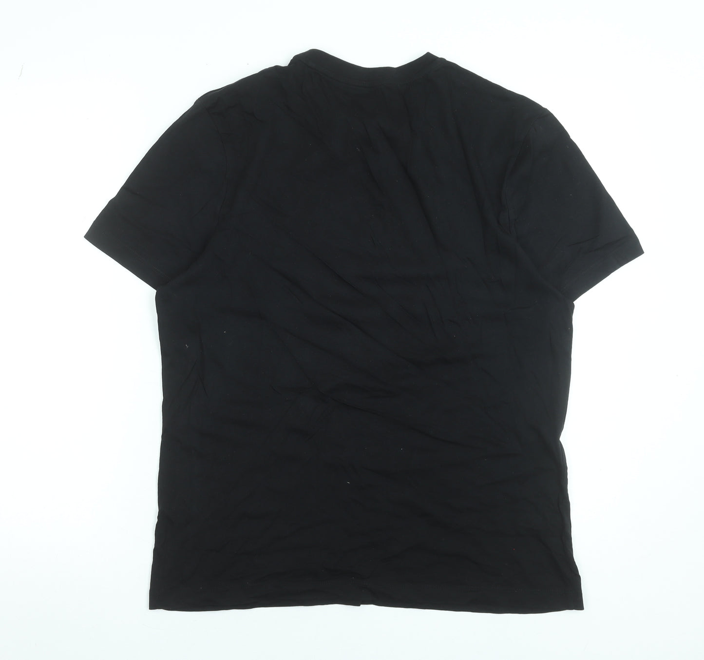 Marvel Men's Black Crew Neck Short Sleeve Graphic T-Shirt Size L