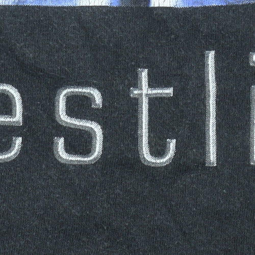 Screen Stars Women Black Westlife 2001 Tour T-Shirt M Vintage Music