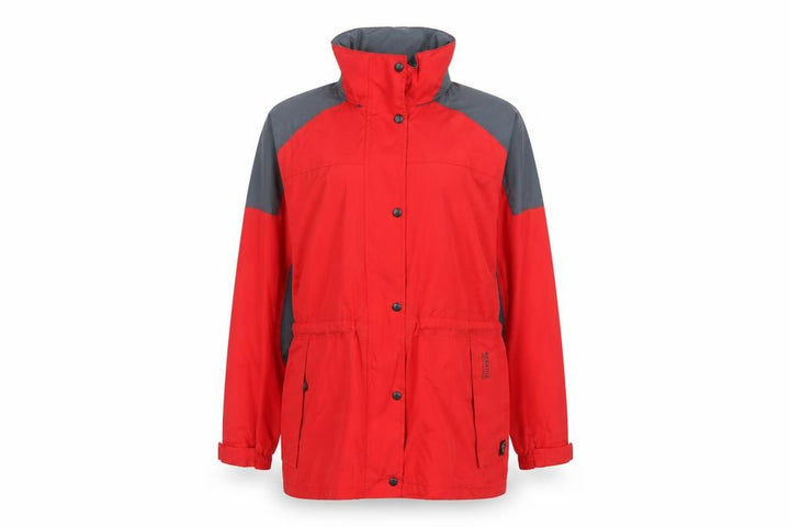 Regatta Womens Red Waterproof Rain Coat Jacket Size 10 Outdoor Mid-Length