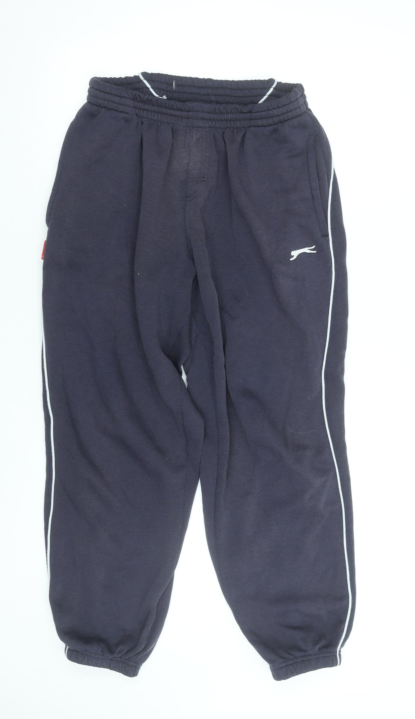 Slazenger Men Black L Fleece Sweatpants Joggers Casual Trousers