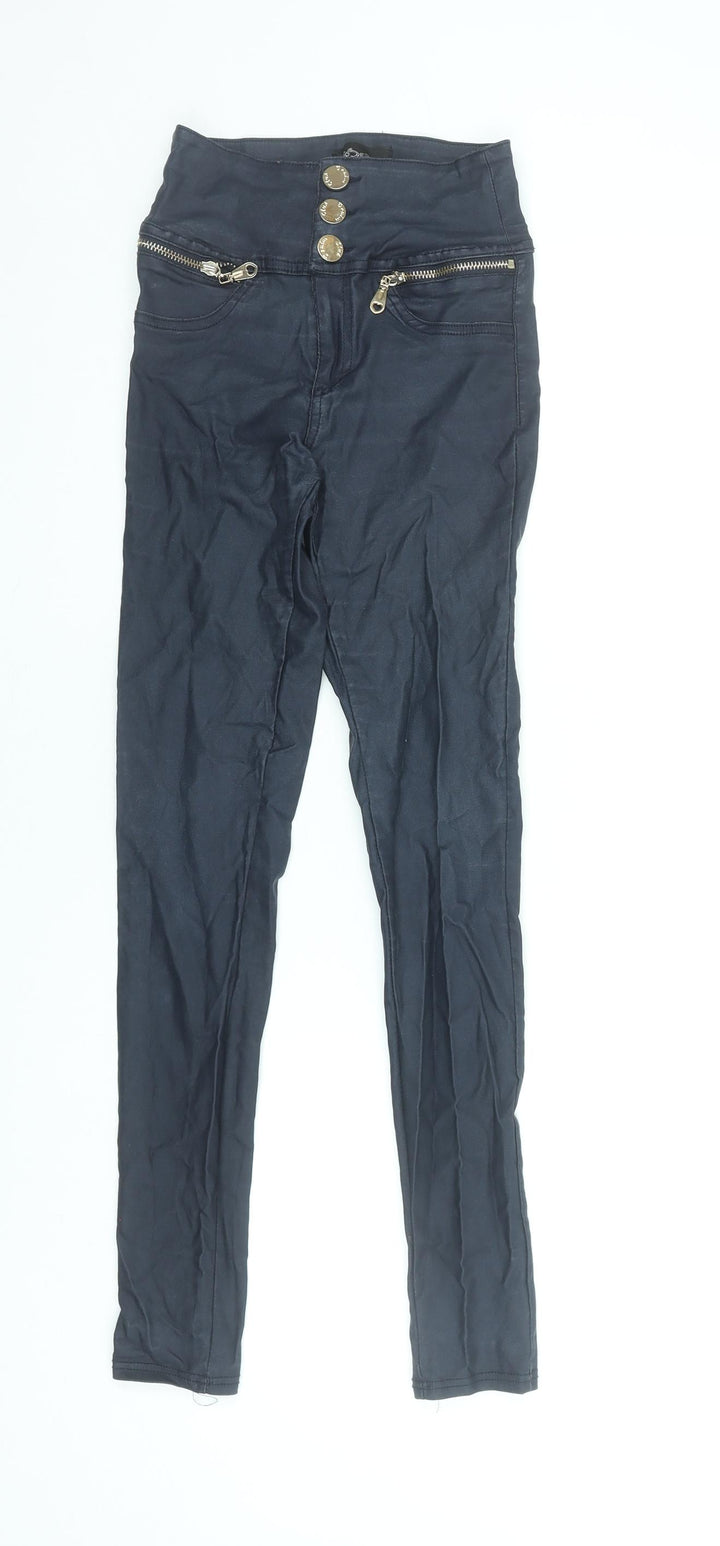 Denim Club Women's Black High Rise Skinny Jeans Size 8