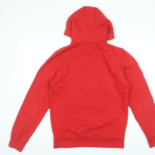 NBA Men's Red Pullover Hoodie Size S Sports Graphic Print