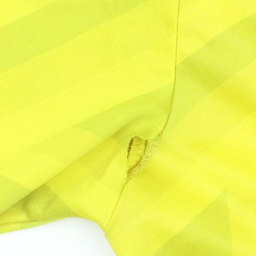 Adidas Men's Yellow Arsenal Football Jersey T-Shirt Size S