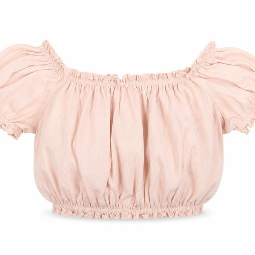 H&M Divided Women’s Pink Off Shoulder Cropped Blouse Size 12