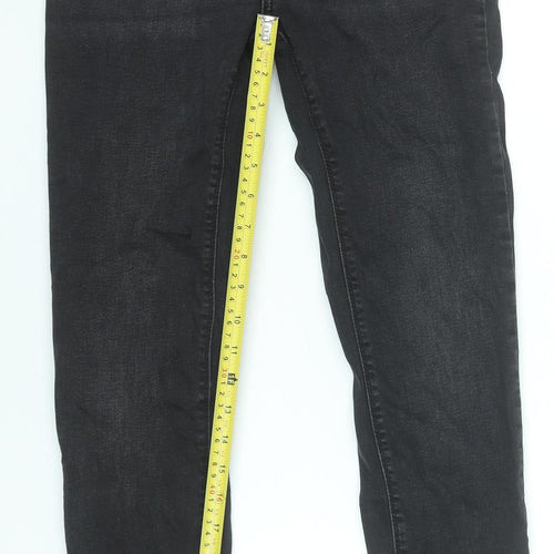 Primark Women’s Black Skinny High Rise Stretch Jeans Size 8