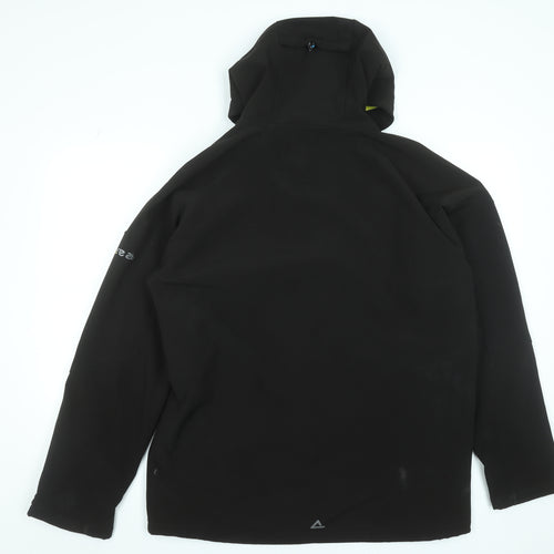 Dare 2b Men's Black XL Soft Shell Hooded Waterproof Jacket