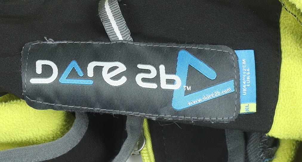 Dare 2b Men's Black XL Soft Shell Hooded Waterproof Jacket