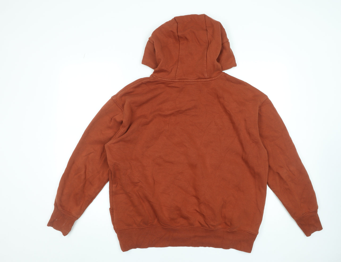 Nike Men’s Brown Pullover Hoodie Small Fleece Regular Fit
