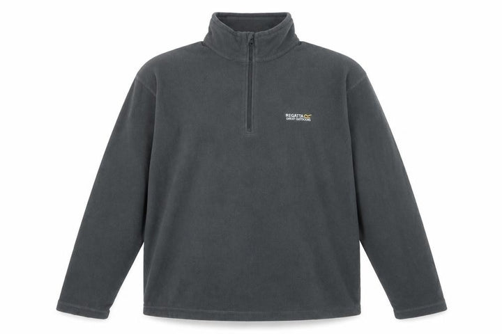 Regatta Mens Grey XL Fleece 1/4 Zip Pullover Sweatshirt