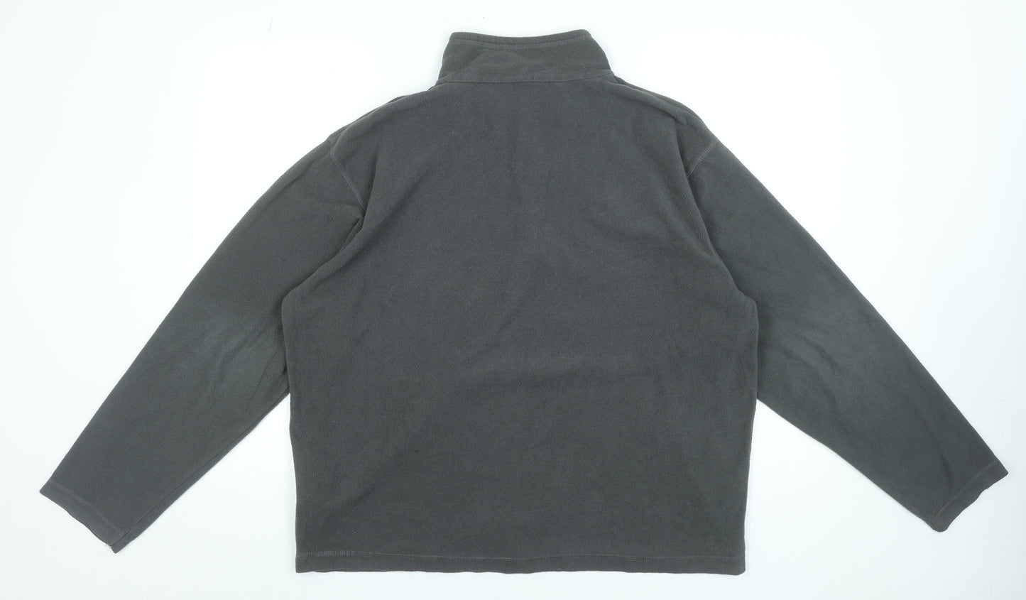 Regatta Mens Grey XL Fleece 1/4 Zip Pullover Sweatshirt