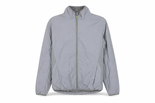 Front view of Spiro Men's Grey XS Windbreaker Lightweight Activewear Jacket