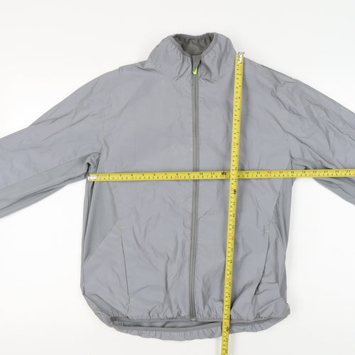Spiro Men's Grey XS Windbreaker Lightweight Activewear Jacket