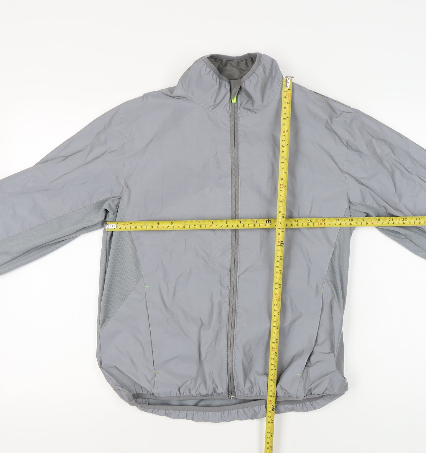 Spiro Men's Grey XS Windbreaker Lightweight Activewear Jacket