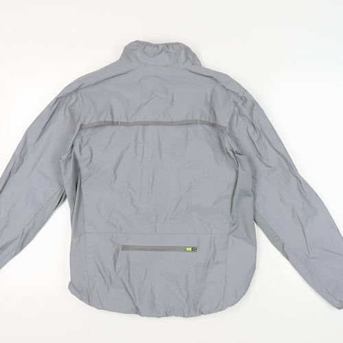 Spiro Men's Grey XS Windbreaker Lightweight Activewear Jacket