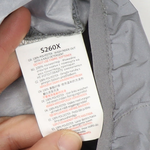Spiro Men's Grey XS Windbreaker Lightweight Activewear Jacket