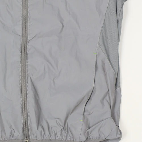 Spiro Men's Grey XS Windbreaker Lightweight Activewear Jacket