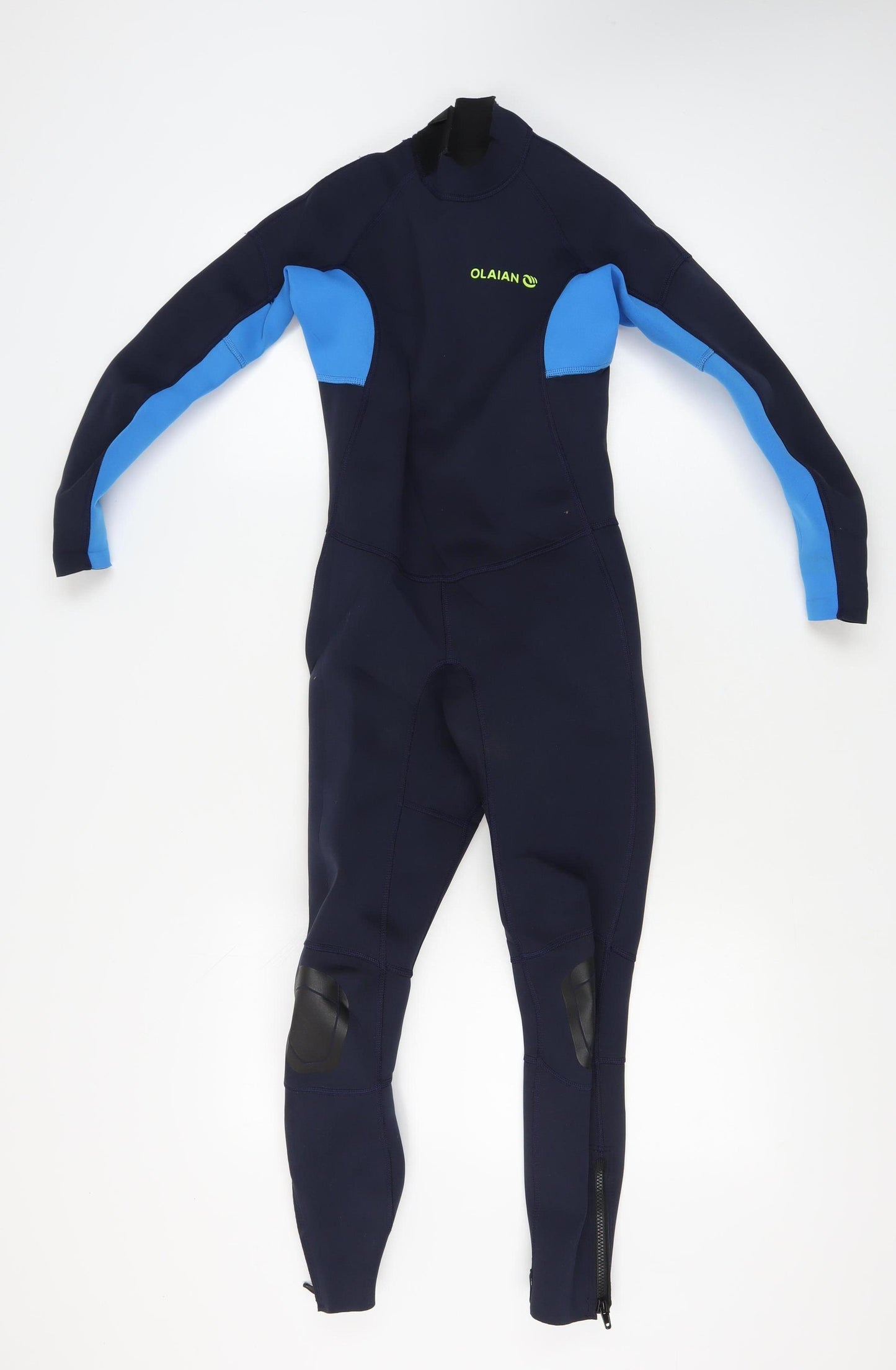 Olaian Boys Blue 14 Years Wetsuit Stretch Quick Dry UV Protection Surf Suit