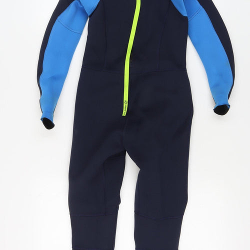 Olaian Boys Blue 14 Years Wetsuit Stretch Quick Dry UV Protection Surf Suit