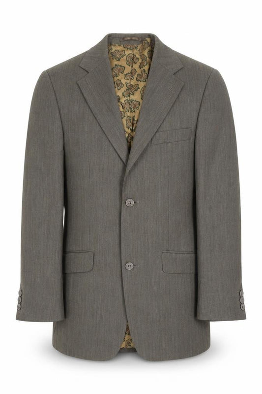 Ben Sherman Men's Brown Wool Blend Two Button Blazer Jacket 36