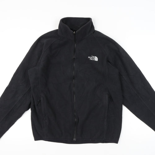 The North Face Men's Black Fleece Full Zip Outdoor Jacket