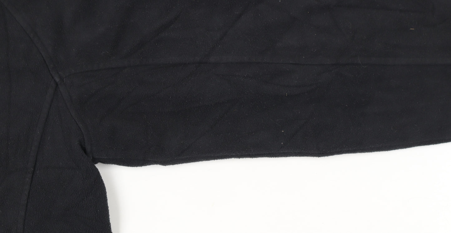 The North Face Men's Black Fleece Full Zip Outdoor Jacket