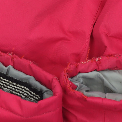 Trespass Girls Pink Waterproof Hooded Ski Snowsuit 2-3 Years Winter Outdoor