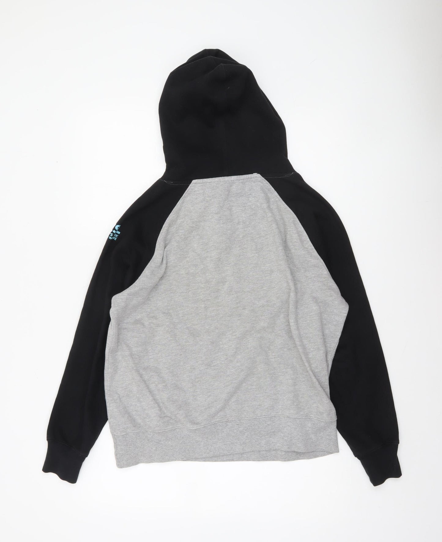 Traditional Crafts ZSL Men's Grey Black Tiger Pullover Hoodie S