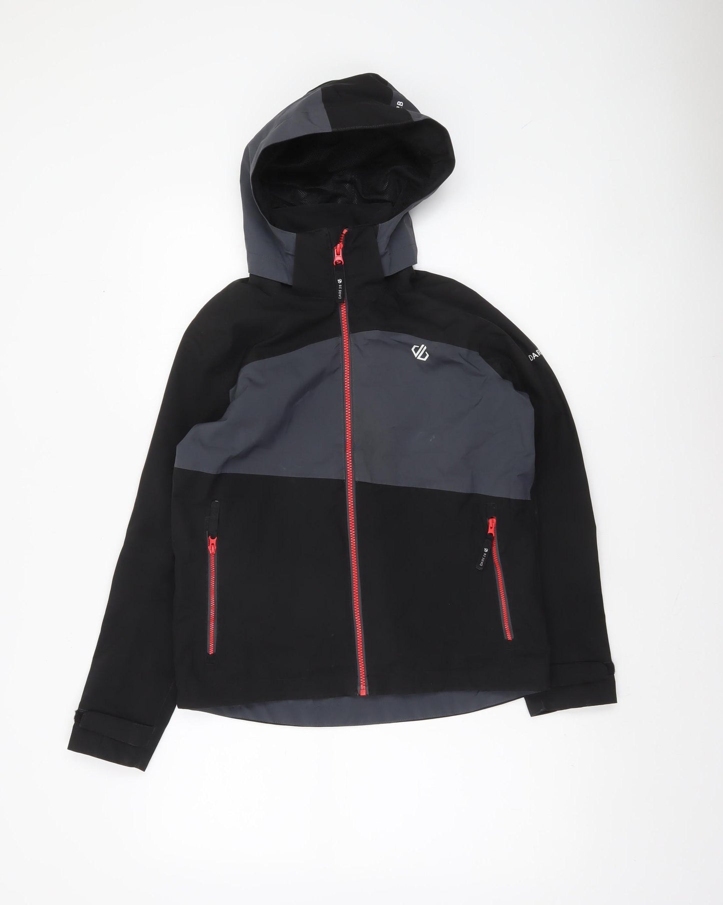 Dare 2B Boys Black Waterproof Softshell Rain Jacket 11-12 Years