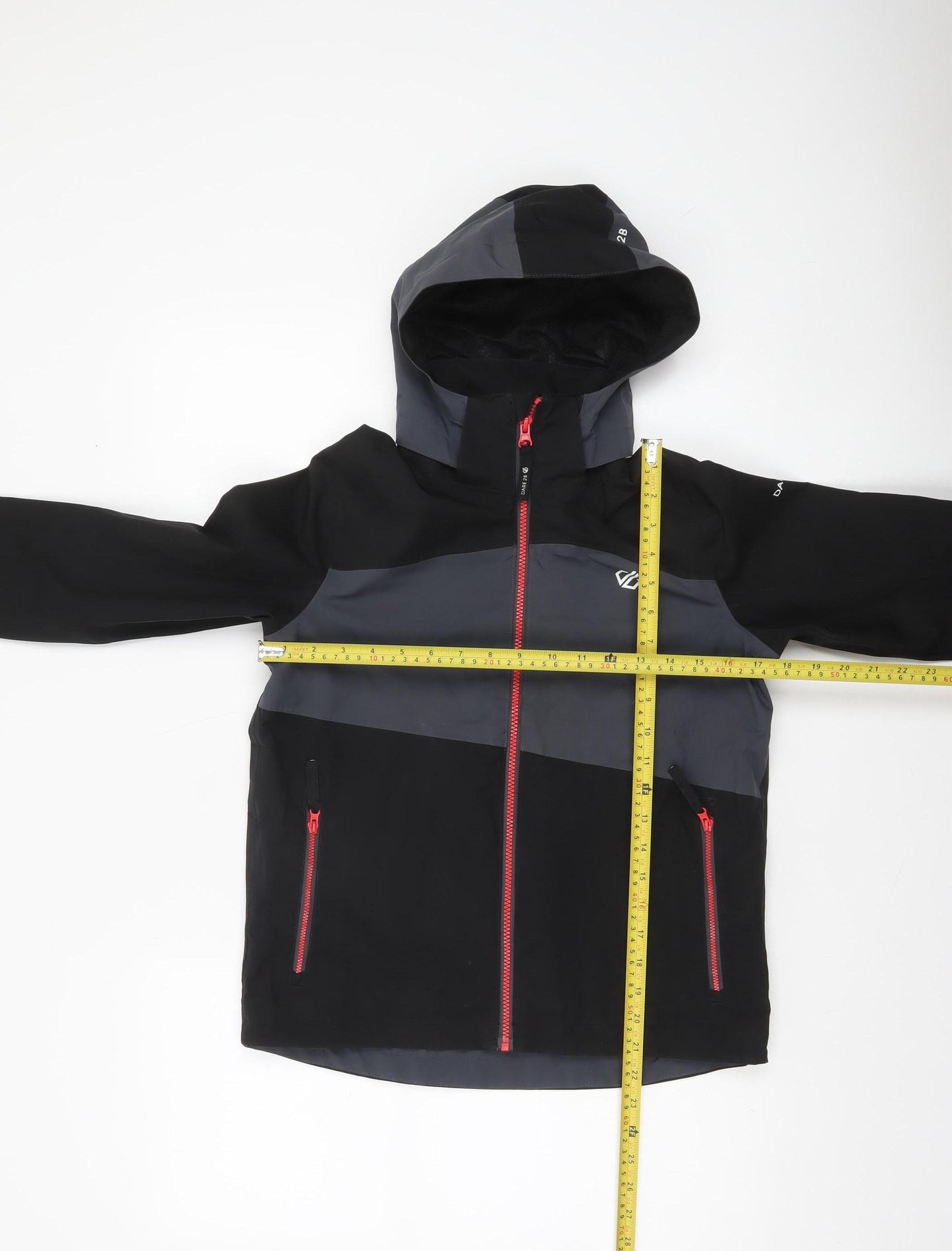 Dare 2B Boys Black Waterproof Softshell Rain Jacket 11-12 Years