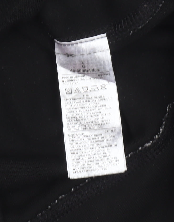 GAP Men’s Black Long Sleeve Crew Neck Pullover Sweatshirt Size L