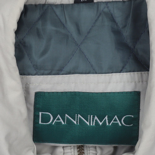 Dannimac Men's Beige Mid-Length Lined Jacket M