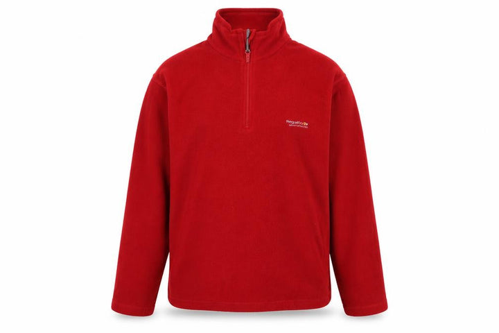 Regatta Men's Red Fleece 1/4 Zip Outdoor Jacket Size M 40in