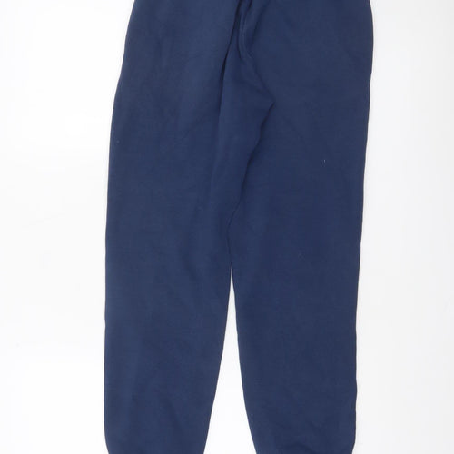 Puma Men's Blue XS Regular Fit Fleece Sweatpants