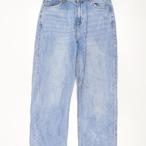Primark Women Blue Straight Leg Denim Jeans Size 10
