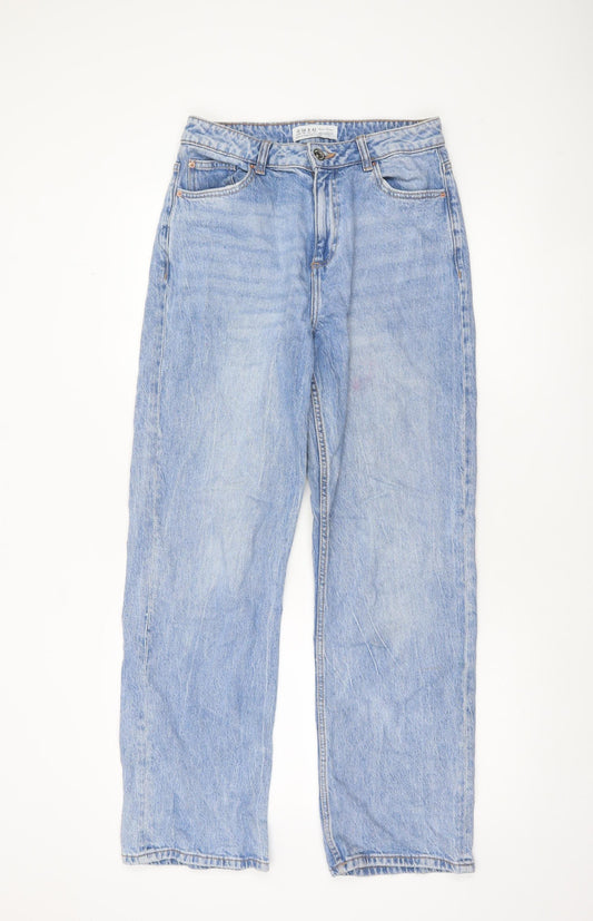 Primark Women Blue Straight Leg Denim Jeans Size 10